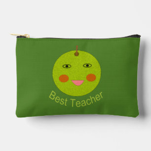 Bester Lehrer Happy Apple Zubehörtasche