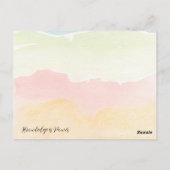 Bester Lehrer in der Welt - Illustration Postkarte (Rückseite)