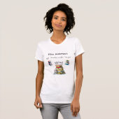 Bester Lehrer in der Welt - Illustration T-Shirt (Vorne ganz)
