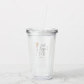 Bester Lehrer je Acryltrinkbecher (Rückseite)