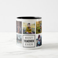 Bester Lehrer je benutzerdefinierte Foto-Tasse