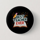 Bester Lehrer je Button (Vorderseite)