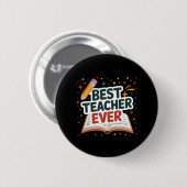 Bester Lehrer je Button (Vorne & Hinten)