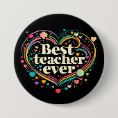 Bester Lehrer je Button (Vorderseite)