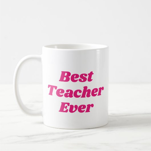 Bester Lehrer je Coffee Tasse (Links)