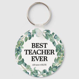 Bester Lehrer je danken Ihnen Dankbarkeit Geschenk Schlüsselanhänger
