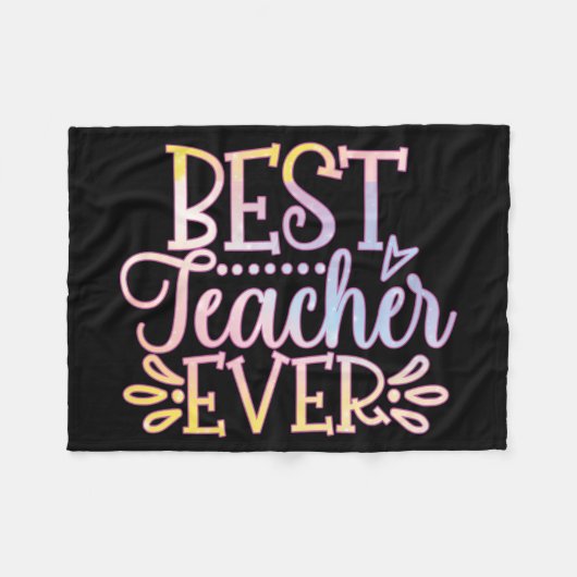 Bester Lehrer je Fleecedecke (Vorderseite (Horizontal))