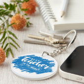 Bester Lehrer je Geschenk Acrylic-Schlüsselanhänge Schlüsselanhänger (Vorderseite rechts)