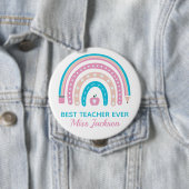 Bester Lehrer je - Geschenk für Lehrer Button (Beispiel)