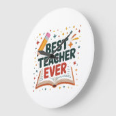 Bester Lehrer je Große Wanduhr (Winkel)