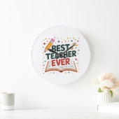 Bester Lehrer je Große Wanduhr (Zuhause)