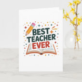 Bester Lehrer je Karte (Gelbe Blume)