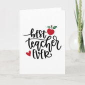 Bester Lehrer je Karte (Vorderseite)