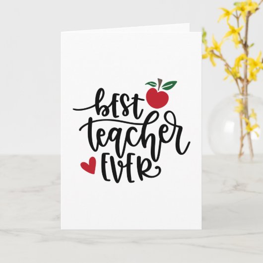 Bester Lehrer je Karte (Gelbe Blume)