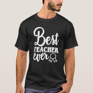 Bester Lehrer je Lehrer 1. Tag T-Shirt