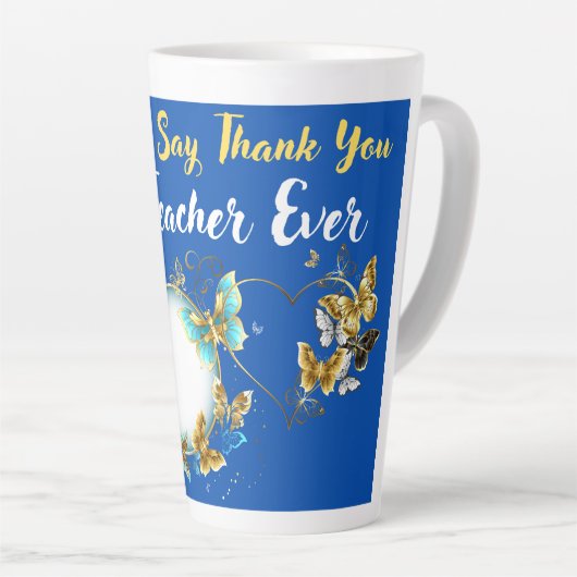 Bester Lehrer je Milchtasse (Rechte Ecke)