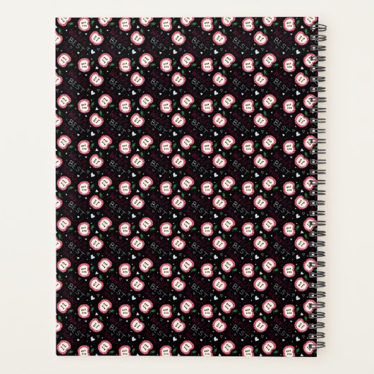 Bester Lehrer je Niedlicher Apple-Planer Planer (Rückseite)