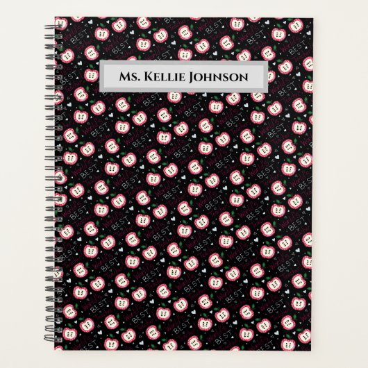 Bester Lehrer je Niedlicher Apple-Planer Planer (Vorderseite)