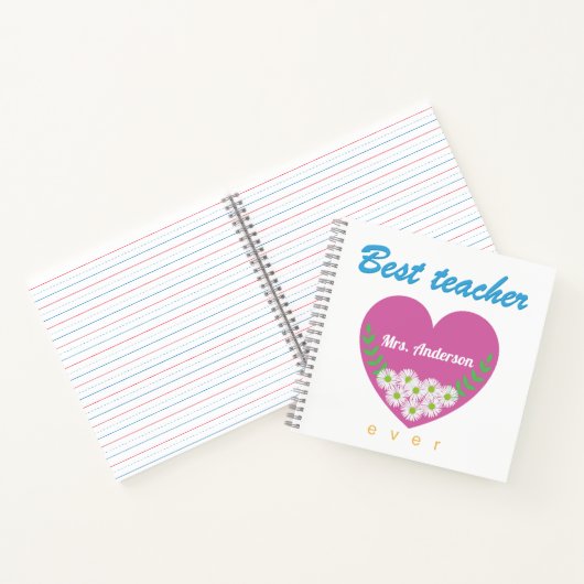 Bester Lehrer je Notizblock (Innenseite)