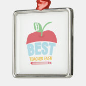 Bester Lehrer je Ornament Aus Metall (Links)