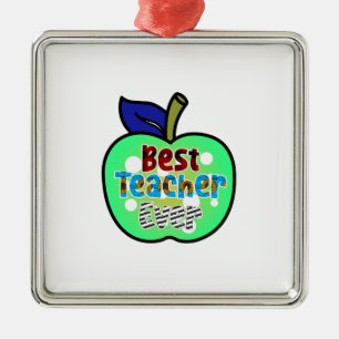 Bester Lehrer je Ornament Aus Metall