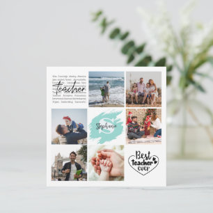 Bester Lehrer je Personalisierter FotoCollage