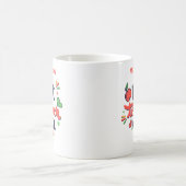 Bester Lehrer je rot-gelb-grün Kaffeetasse (Mittel)