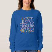 Bester Lehrer je Sweatshirt (Vorderseite)