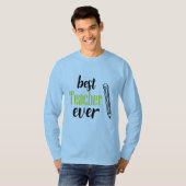 Bester Lehrer je T-Shirt (Vorne ganz)