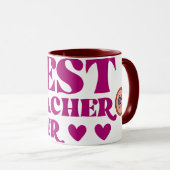 Bester Lehrer je Tasse (VorderseiteRechts)