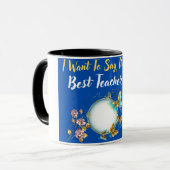 Bester Lehrer je Tasse (Vorderseite Links)