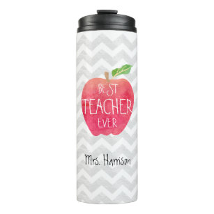 Bester Lehrer je Wasserfarbe für Apple Personalisi Thermosbecher