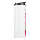 Bester Lehrer je Wasserfarbe für Apple Personalisi Thermosbecher (Nach links gedreht)