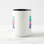 Bester Lehrer je Wordart Tasse (Zentrum)