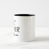 Bester Lehrer je Zweifarbige Tasse (Mittel)