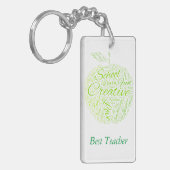 Bester Lehrer-Keyring Schlüsselanhänger (Vorderseite links)