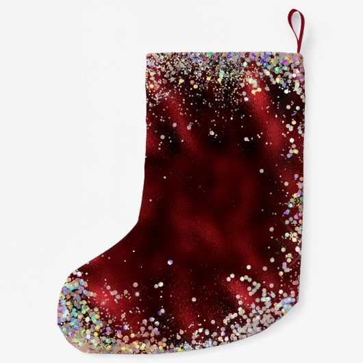 Bester Lehrer Kleiner Weihnachtsstrumpf (Rückseite)