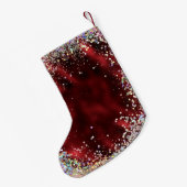 Bester Lehrer Kleiner Weihnachtsstrumpf (Rückseite (Hängend))