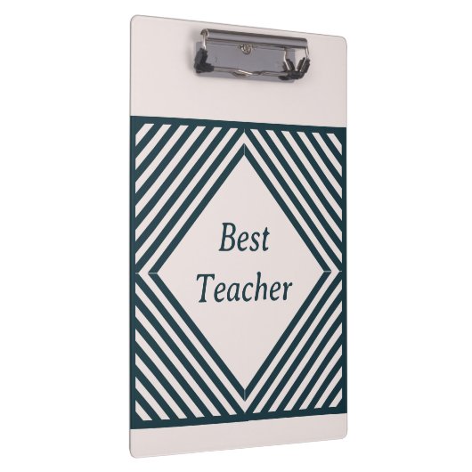 Bester Lehrer Klemmbrett (Rechts)