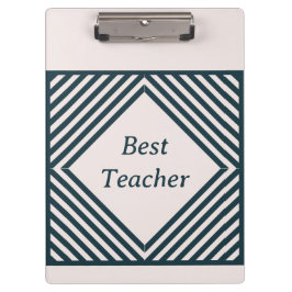 Bester Lehrer Klemmbrett