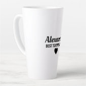 Bester Lehrer Milchtasse (Linke Ecke)