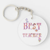 Bester Lehrer Schlüsselanhänger (Vorderseite)
