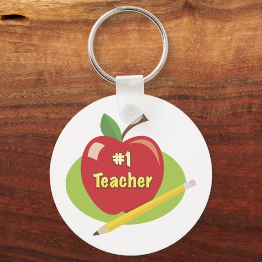 Bester Lehrer Schlüsselanhänger (Vorderseite)