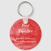 Bester Lehrer Schlüsselanhänger (Schlüsselkette), (Vorderseite)