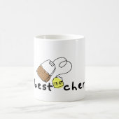 „Bester LEHRER“ – Süßes lustiges Lehrergeschenk Kaffeetasse (Mittel)