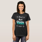 Bester Lehrer T-Shirt (Vorne ganz)