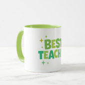 Bester Lehrer Tasse (Vorderseite Links)