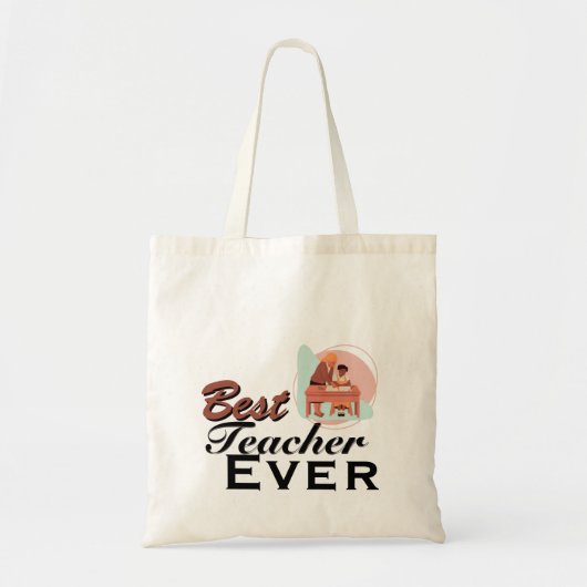 Bester Lehrer Tragetasche (Vorne)