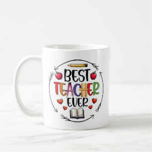 Bester Lehrer überhaupt Aufkleber – Lustige Wertsc Kaffeetasse