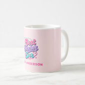 Bester Lehrer überhaupt! Benutzerdefinierter Retro Kaffeetasse (VorderseiteRechts)